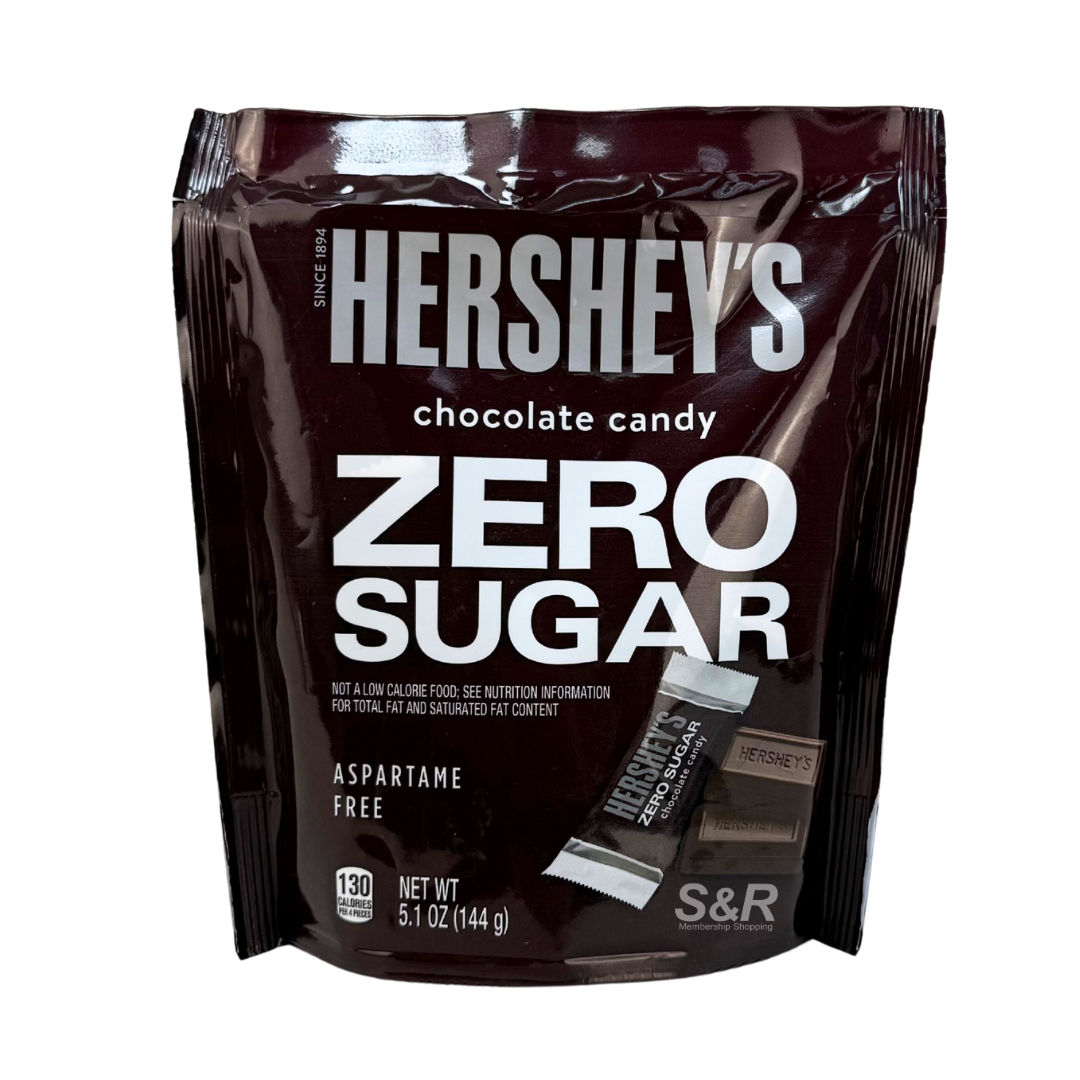 Hershey's Zero Sugar Chocolate Candy 144g